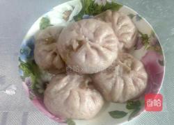 紫色茴香猪肉包的做法图解15