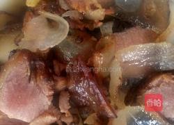 蒜毫炒腊肉的做法图解5