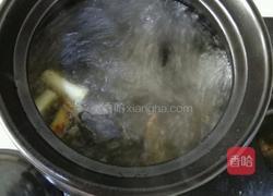 农家月子菜之一（乌鸡冬瓜煲）的做法图解7