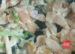 滑肉三丝饭团的做法图解3