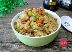 酱油炒饭的做法图解12