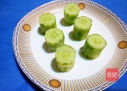 黄瓜鲜虾盅的做法图解2