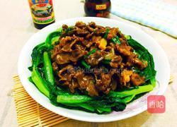 蚝油牛𦟌捞麦菜的做法图解9
