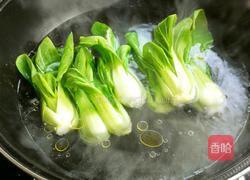 蚝油香菇油菜的做法图解5
