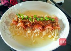 蒜蓉金针菇培根卷的做法图解11
