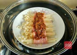 蒜蓉金针菇培根卷的做法图解9