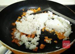 牛肉杂蔬蛋炒饭的做法图解4