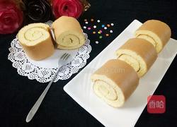 原味蛋糕卷(后蛋法）的做法图解1