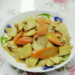 小炒白灵菇