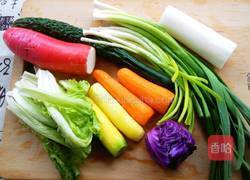 美味蘸酱菜的做法图解2