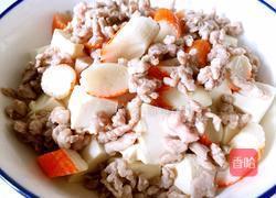 肉末蒸豆腐的做法图解5