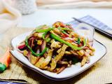 洋葱炒肉丝