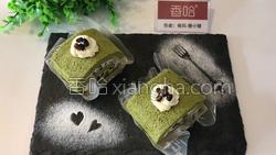 抹茶红豆蛋糕卷的做法图解57