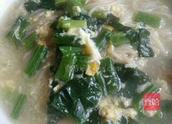 菠菜鸡蛋面的做法图解6