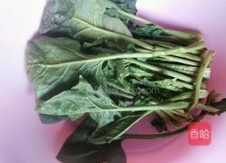 菠菜鸡蛋面的做法图解1