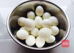 酱烧黄金鹌鹑蛋的做法图解2