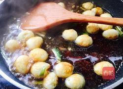 酱烧黄金鹌鹑蛋的做法图解9