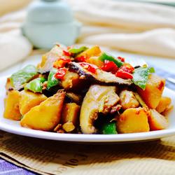 酱烧香菇土豆块的做法[图]