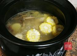 茶树菇玉米老鸡汤的做法图解7