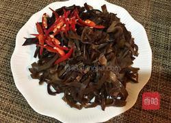 木耳炒肉丝的做法图解2