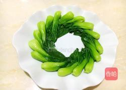 香菇扒油菜的做法图解6