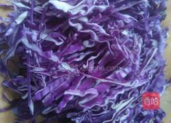 凉拌紫包菜的做法图解2