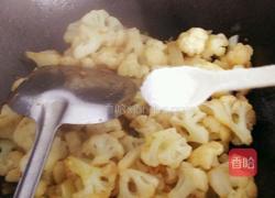 蒜苗肉末花菜的做法图解14