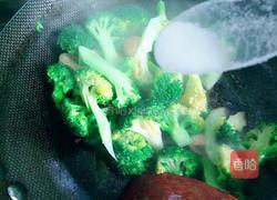 鸟巢（西兰花炒鹌鹑蛋）的做法图解7