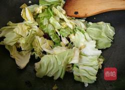 爆炒甘蓝的做法图解4