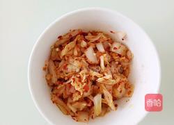 泡菜饼的做法图解1