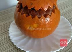 南瓜糯米盅的做法图解14