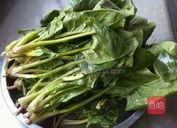 菠菜拌粉丝的做法图解2