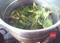 菠菜拌粉丝的做法图解4