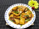 辣黄豆酱炒豆腐的做法[图]