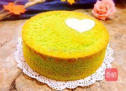 菠菜戚风蛋糕的做法图解1