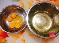 菠菜戚风蛋糕的做法图解3