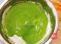 菠菜戚风蛋糕的做法图解14