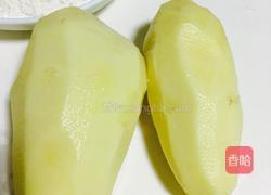 孜然肉沫土豆擦擦的做法图解2