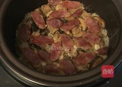 蚝油排骨香菇腊肠饭的做法图解11
