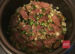 ＃李锦记#蚝油排骨香菇腊肠饭的做法图解12