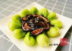 香菇油菜的做法图解9