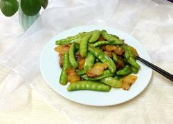 腊肉炒荷兰豆