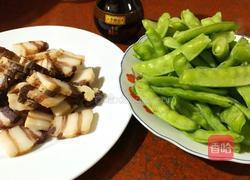腊肉炒荷兰豆的做法图解3