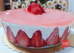 草莓慕斯蛋糕的做法图解14