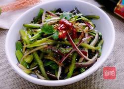 凉拌葱头木耳的做法图解5