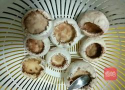 蒸蘑菇酿肉的做法图解5