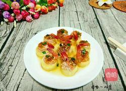玉子豆腐蒸虾仁的做法图解10