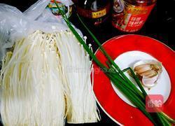 蒜香金针菇的做法图解2