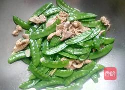 荷兰豆炒肉的做法图解8