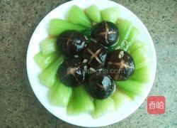 香菇青菜的做法图解9